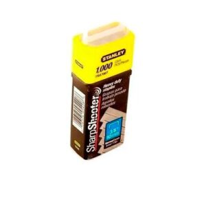 Grapas Stanley de trabajo pesado, estuche x 1000 unidades, de 3/8" x 10mm